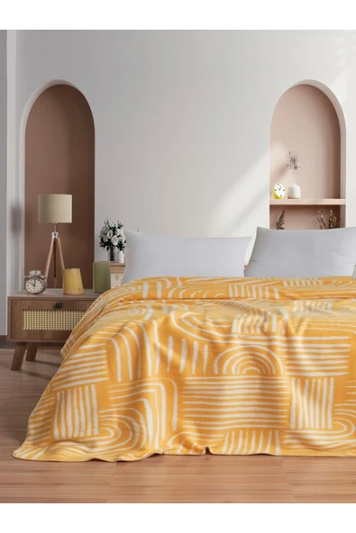Vicuna Home Pamela Çift Kişilik Pamuklu Battaniye ürün görseli 1