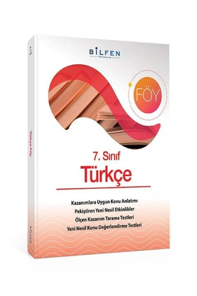 Bilfen 7.Sınıf Türkçe Öğrenim Föyleri ürün görseli 1