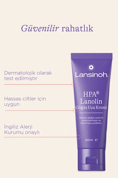 Lansinoh Lanolin Göğüs Ucu Kremi 40 ml - Resim 6