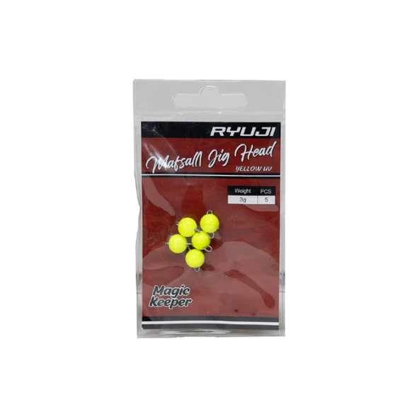 Ryuji Yellow UV Jig Head Mafsalı Ağırlık (gr) : 2gr - Resim 2