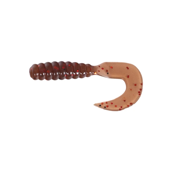 Ryuji Swim Worm 5,5cm Silikon Yem Renk : Red Glitter ürün görseli 1