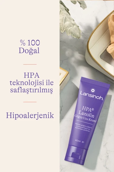 Lansinoh Lanolin Göğüs Ucu Kremi 40 ml - Resim 5