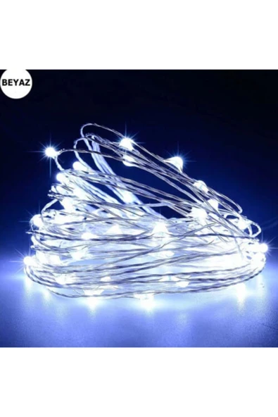 ACK Pilli Led Süsleme Işığı 6500k 10 Metre As90-00993 ürün görseli 1