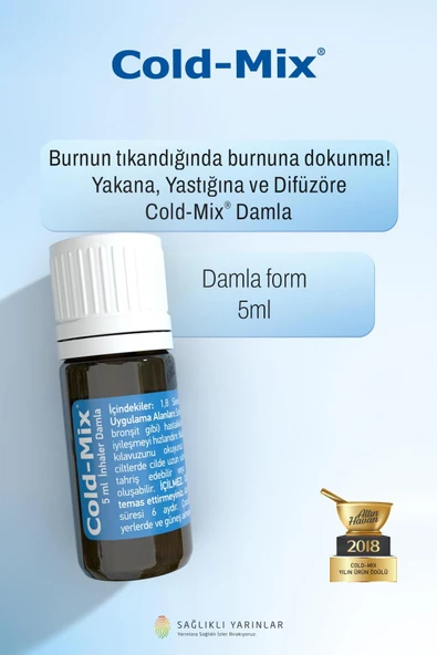 Cold-Mix 5 ml Inhaler Damla ürün görseli 1