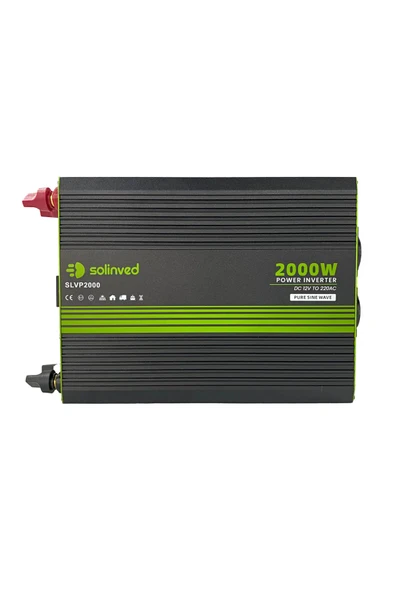 Solinved 12V 2000W Saf Sinüs Invertör - SLVP2000 ürün görseli 1