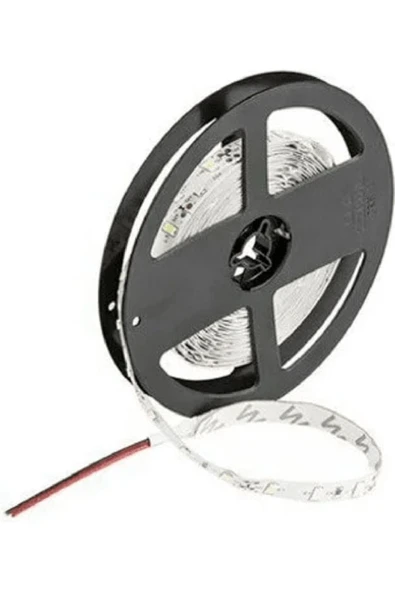 Cata LED Şerit bant 5 metre SMD 12V Beyaz Işık 6500K 60 LED/m IP20 Aydınlatma Kendinden Yapışkanlı ürün görseli 1