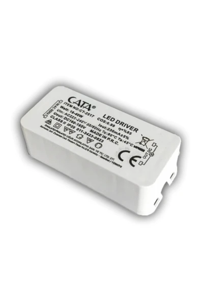 Cata 10 Adet CATA CT 2517 18W-40W Slim Spot Driver Adaptörü ürün görseli 1