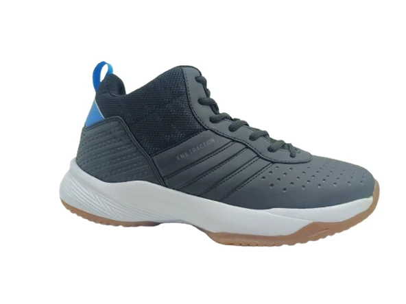 Bağcıklı Erkek Spor Ayakkabı Siyah-Beyaz 01 TRACTION PU ürün görseli 1
