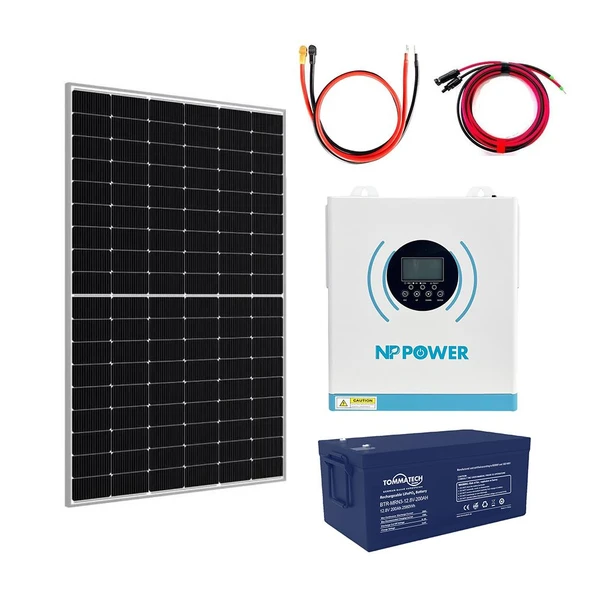 3.5 kW Akıllı İnverter 2.5 kW Lityum Bataryalı Solar Enerji Paketi ürün görseli 1