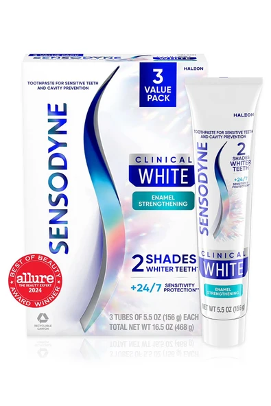 Sensodyne Clinical White Diş Macunu Seti 3x156GR ürün görseli 1