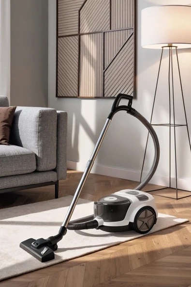 Homend Dustroyer 1252H Yatay Süpürge Siyah ürün görseli 1