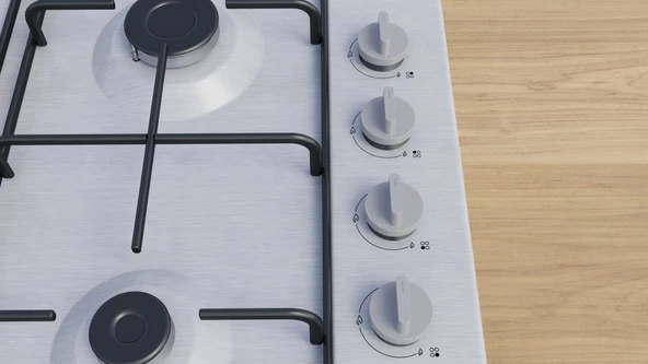 Profilo OD30P5B80D Set Üstü Ocak Inox - Resim 2