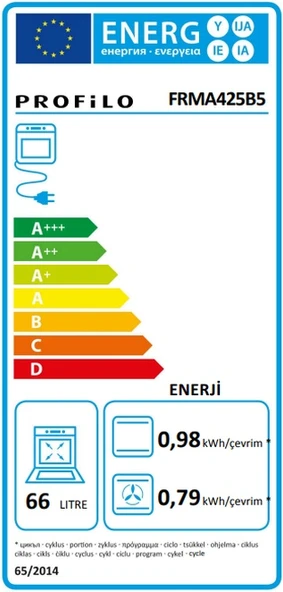 Profilo FRMA425B5 Ankastre Fırın - Resim 6