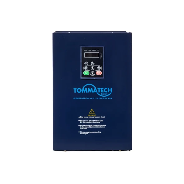 TommaTech 90 kW 900VDC 3 Faz/380VAC Sulama Pompası İnverteri ürün görseli 1