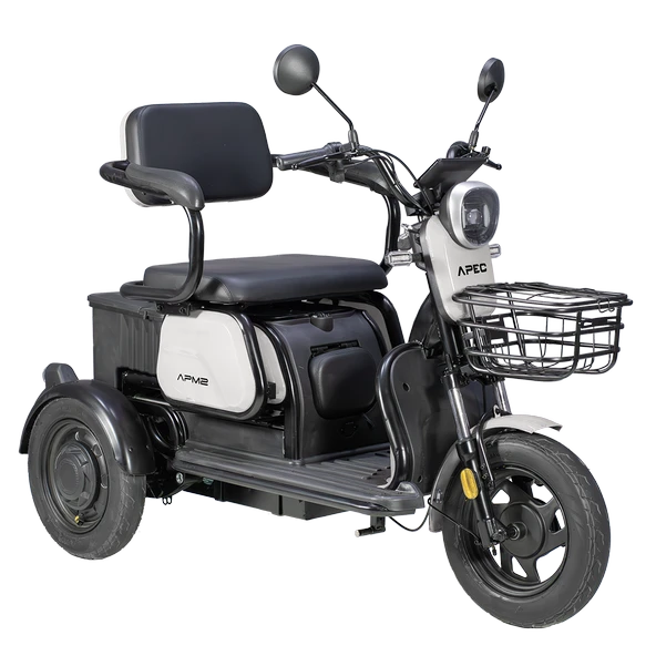 Volta Apec Apm2 Elektrikli 3 Tekerlekli Motosiklet Beyaz ürün görseli 1