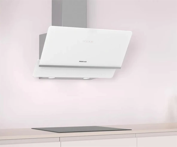 Profilo DVK8J621 80 CM Davlumbaz Beyaz - Resim 4