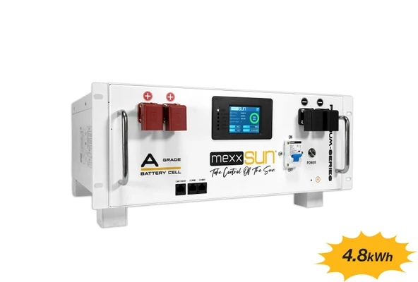 MEXXSUN Lityum Akü 48V 100Ah ürün görseli 1