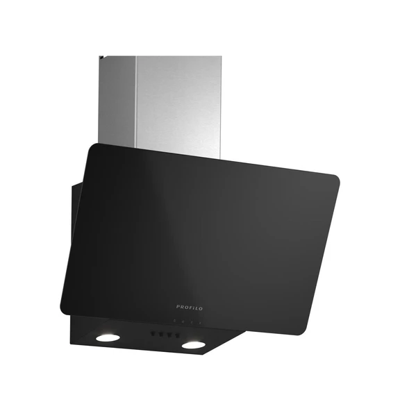 Profilo DVK6J361 59 CM Duvar Tipi Davlumbaz Siyah ürün görseli 1