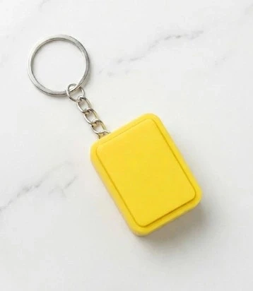 Kırmızı Kart Şekilli Clicker Anatarlık, Hakem Anahtarlık, 4x3cm ürün görseli 1