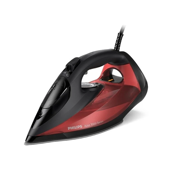 Philips Azur DST-7022/40 2800 W Buharlı Ütü Kırmızı - Siyah ürün görseli 1
