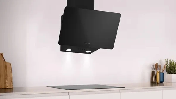 Profilo DVK6J360 Duvar Tipi Davlumbaz 60 CM Siyah - Resim 2