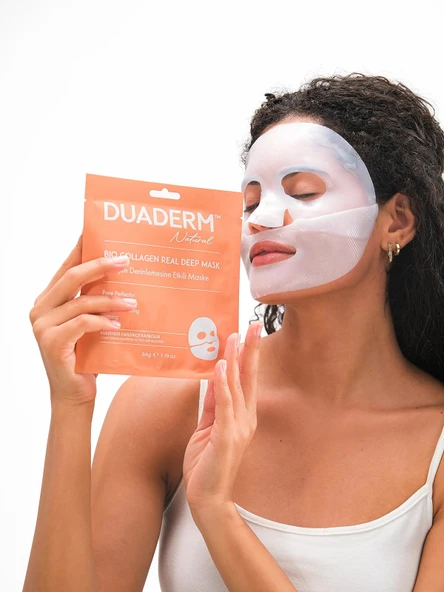 Duaderm Bio Collagen Real Deep Mask Set 34G X 3 - Resim 5
