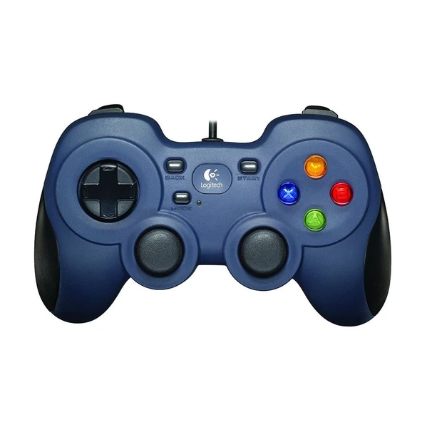 Logitech G F310 4 Tuşlu D-Pad ile Kablolu Gamepad - Lacivert ürün görseli 1