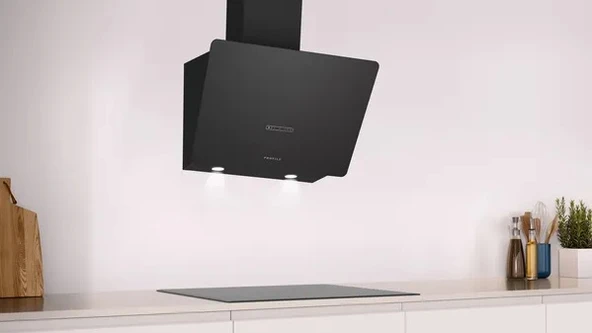 Profilo DVK6J669 Duvar Tipi Davlumbaz 60 CM Siyah - Resim 2