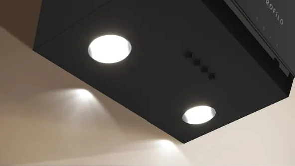 Profilo DVK6J360 Duvar Tipi Davlumbaz 60 CM Siyah - Resim 4