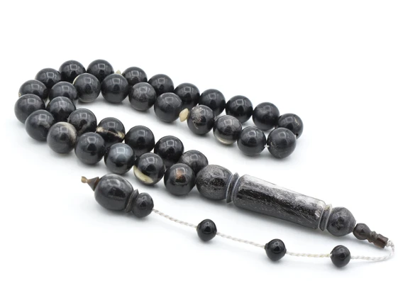 Sistemli Küre Kesim Dev Boy Siyah Koç Boynuzu Tesbih 12 Mm ürün görseli 1