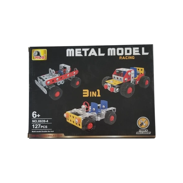 AKILLIELMA-KIZILKAYA RACİNG METAL LEGO KZL-X639-4 ARAÇLI 3İN1 ürün görseli 1
