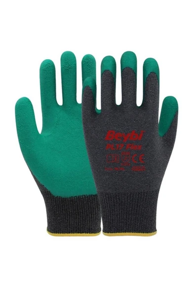 Beybi Pl-17 Flex Yeşil Iş Eldiveni 12 Adet (12 ÇİFT) ürün görseli 1