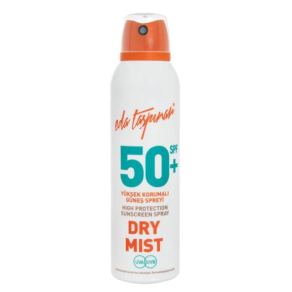 Eda Taşpınar Dry Mist Yüksek Korumalı Güneş Spreyi SPF50+ 200 ml ürün görseli 1