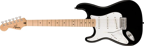 Squier Sonic Stratocaster LH Akçaağaç Klavye Black Solak Elektro Gitar ürün görseli 1