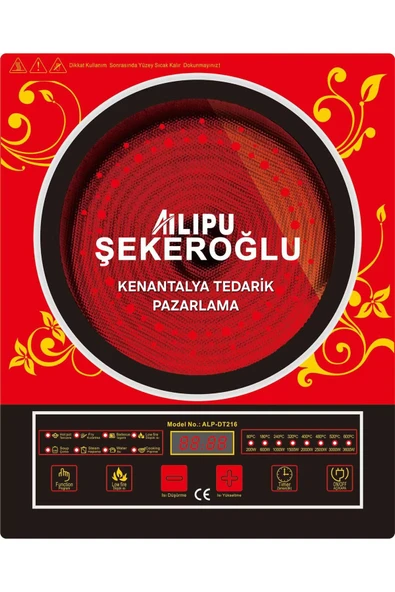 ALİPU TÜM TENCERELERE UYUMLU OCAK ürün görseli 1