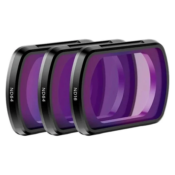 Ulanzi PK-03 DJI Osmo Pocket 3 İçin Manyetik ND Filtre Kiti ürün görseli 1