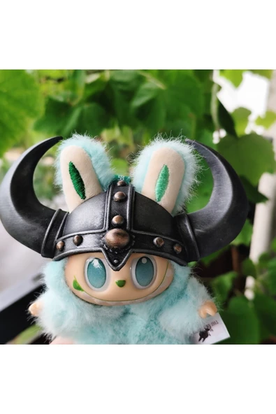 LABUBU SADECE ŞAPKA Viking Boynuzlu Şapka Aksesuar ürün görseli 1