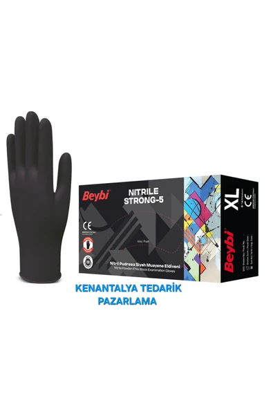 Beybi STRONG-5 NITRILE EKSTRA KALIN XL KOLİ 20 PAKET ürün görseli 1