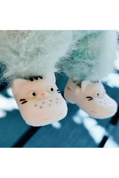 LABUBU Mini Kedi Desenli Model Oyuncak Bebek Ayakkabı Aksesuarı ürün görseli 1