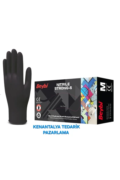 Beybi NITRILE STRONG-5 EKSTRA KALIN (M) KOLİ 20 PAKET ürün görseli 1
