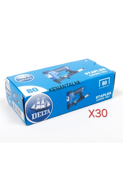 Delta 80/06 zımba teli  koli 30 paket ürün görseli 1