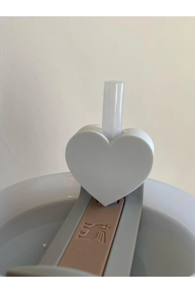 ÇAKRA Kalp Model Pipet Süsü – Quencher Termos Uyumlu ürün görseli 1