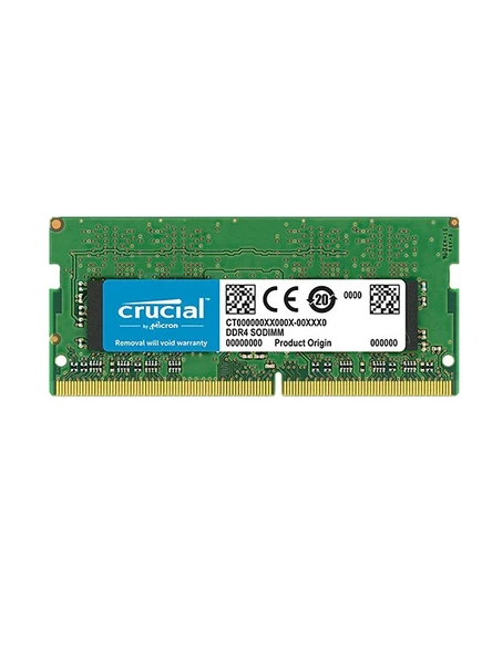 CRUCIAL 8GB DDR4 2666MHz 1Rx8 PC4-2666V Notebook Ram SODIMM CT8G4SFS8266.M8FD ürün görseli 1