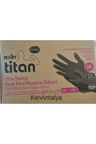 KOİNSMH Titan ekstra kalın Eldiven M (3 paket) - Resim 6