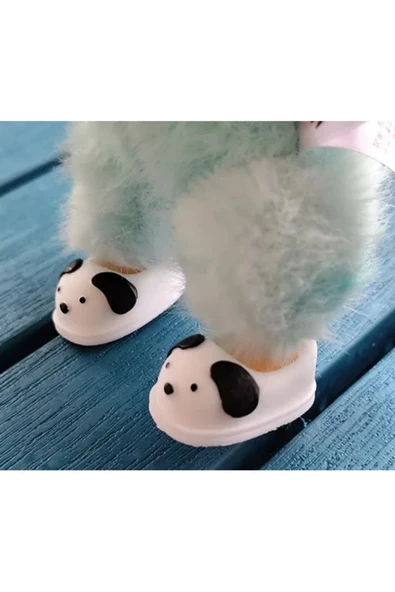 LABUBU Mini Köpek Desenli Model Oyuncak Bebek Ayakkabı Aksesuarı ürün görseli 1