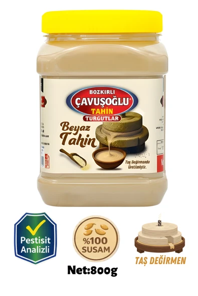 Tek Kavrulmuş Beyaz Tahin 800g ürün görseli 1