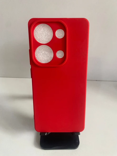 Redmi Note 13 Pro 4G UYUMLU KIRMIZI SLİKON KILIF ürün görseli 1