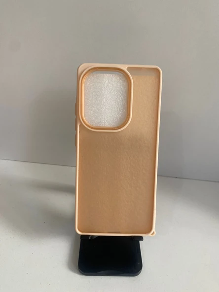 Redmi Note 13 Pro 4G UYUMLU KREM SERT SLİKON KILIF ürün görseli 1