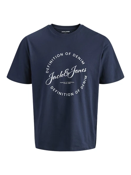 JACK JONES Yazı Baskılı Erkek Tişört 12288377 ürün görseli 1