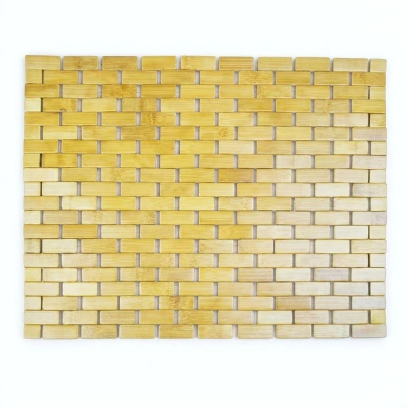 Paçi Premium Bath Serisi 50x80 cm Doğal Bambu Banyo Paspası ürün görseli 1